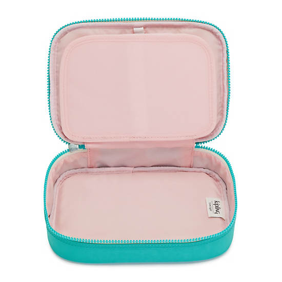 Kipling 100 Pens Iconic Case Tassen Turquoise | België 1330ZU